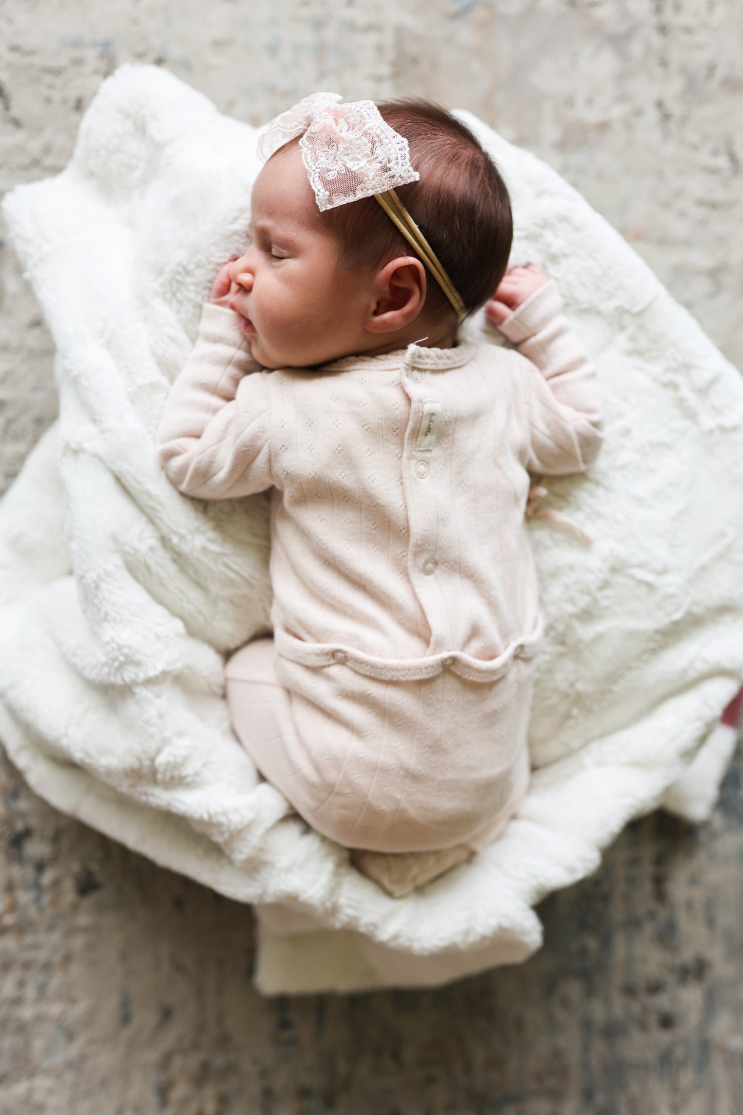 Princess Lace Bow Newborn - Available in 4+ Colors