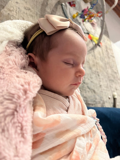 Heather Satin Bow Newborn - Available in 8+ Colors