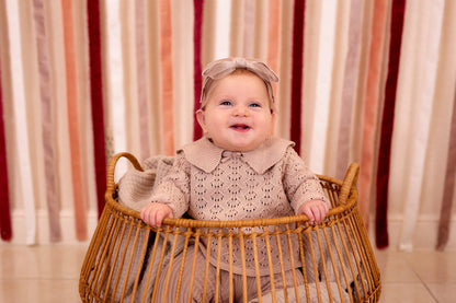 Primrose Bow Wrap - Red (Handmade in the USA!)