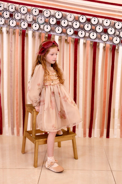 Primrose Bow Headband - Red (Handmade in the USA!)