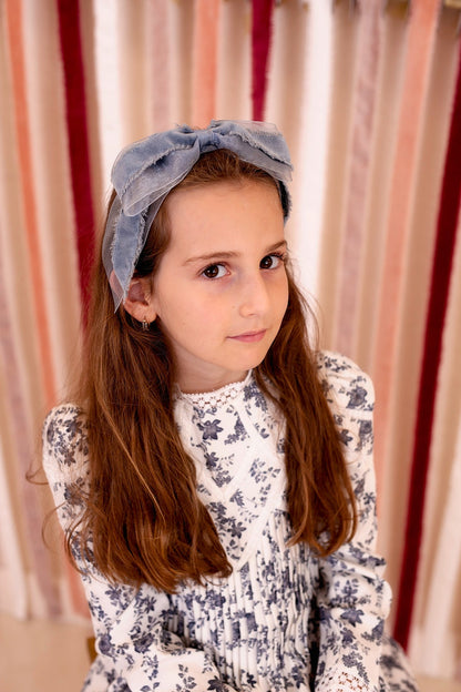 Primrose Bow Headband - Red (Handmade in the USA!)