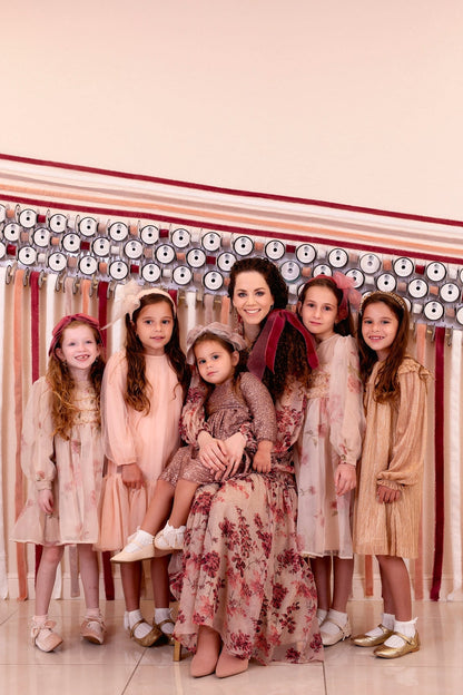 Primrose Princess Long Tail Bow Clip - Spruce Green (Handmade in the USA!)