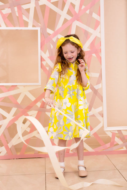 Heather Satin - Yellow