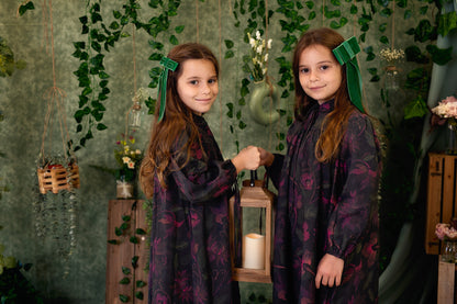 Rebecca Velvet Clip - Black