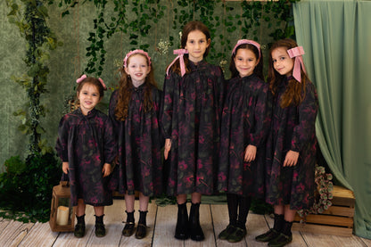 Matilda Velvet Headband - Dark Purple *NEW COLOR*