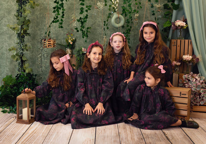 Matilda Velvet Headband - Black