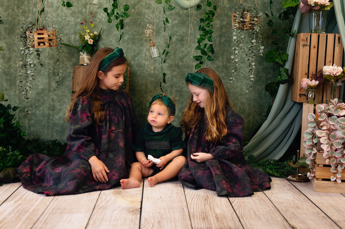 Knot Primrose Headband - Green