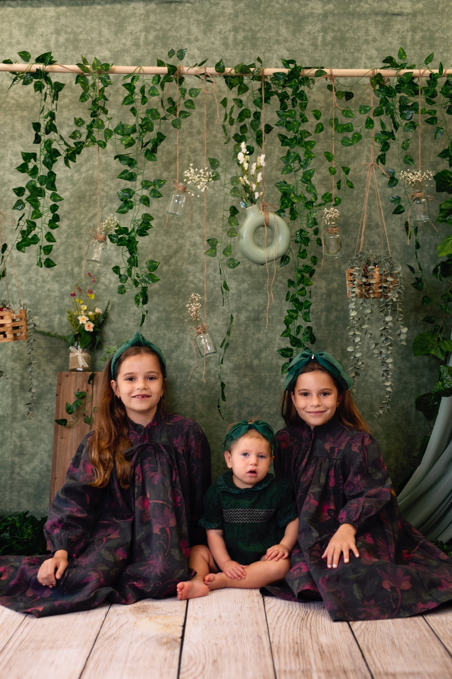 Knot Primrose Headband - Green