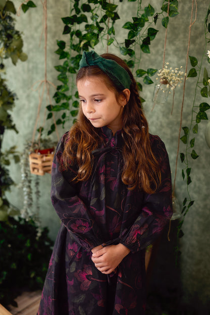 Knot Primrose Headband - Black