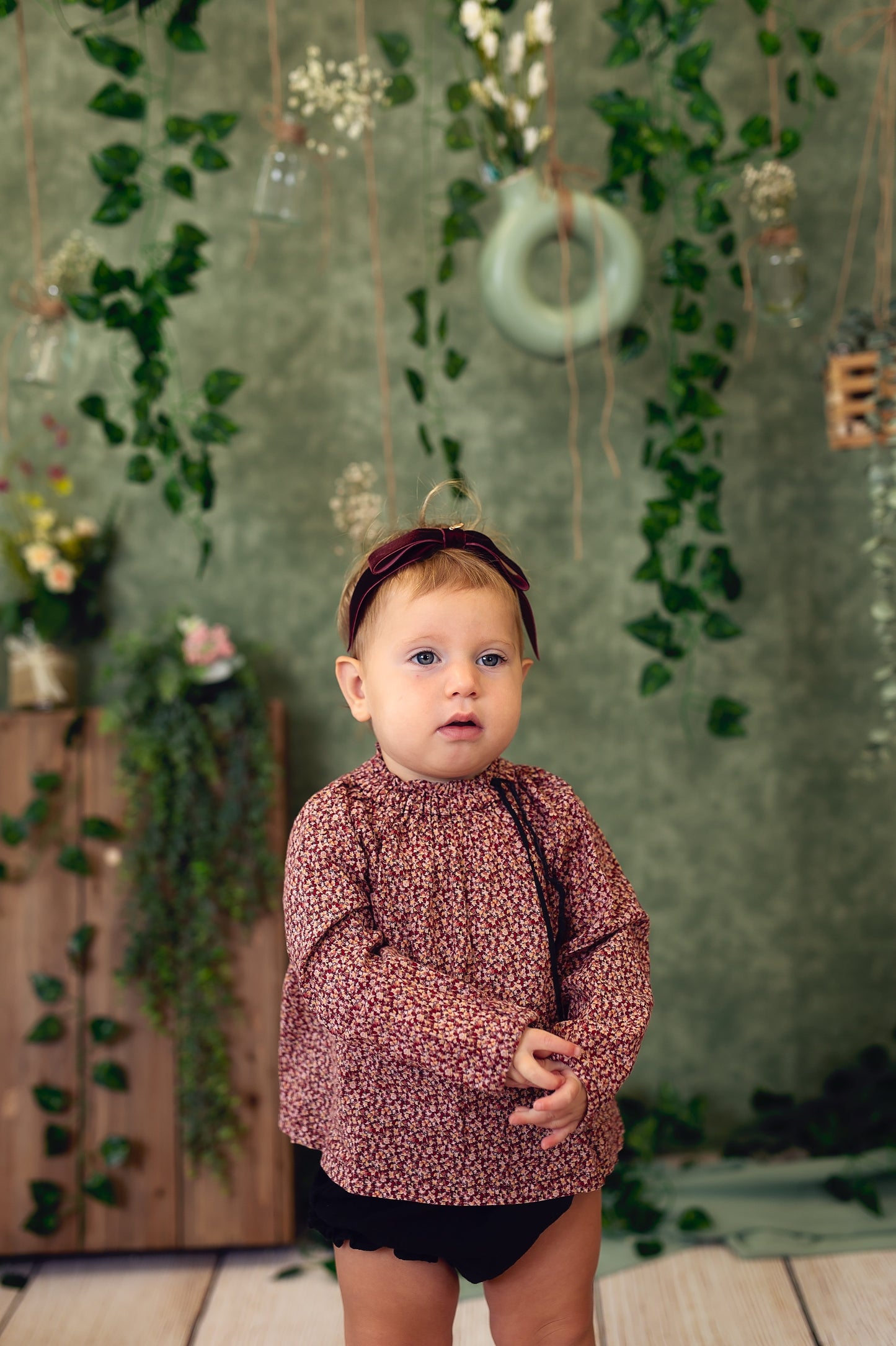 Matilda Velvet Wrap - Emerald Green