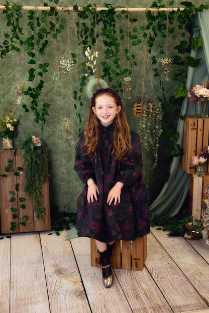 Velvet Ripple Headband - Navy