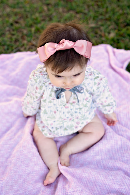 Knotted Heather Duo Wrap - Tan