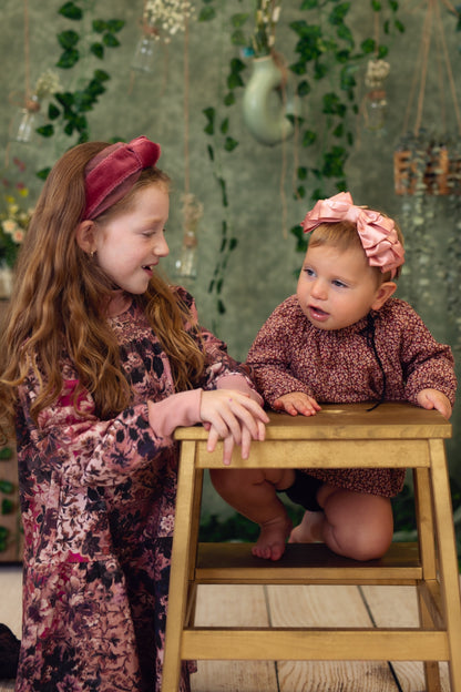 Knot Primrose Headband - Cranberry