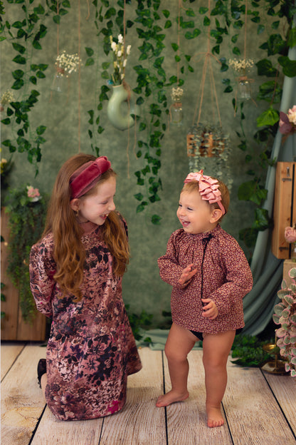 Knot Primrose Headband - Cranberry