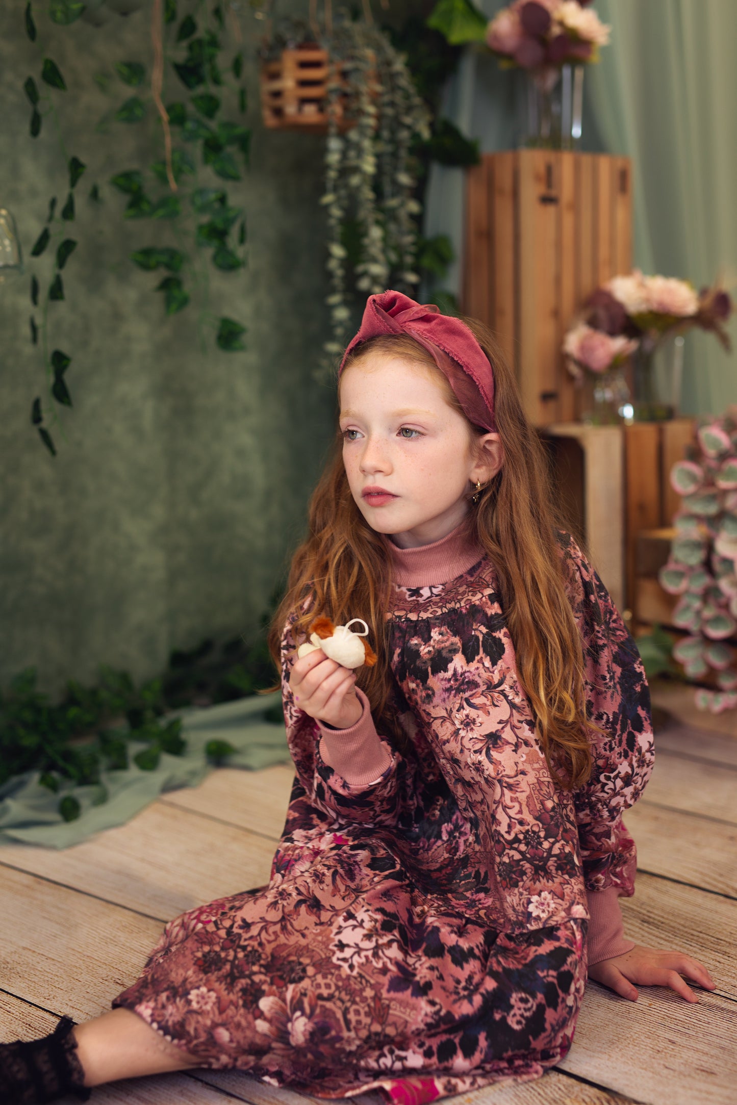 Knot Primrose Headband - Black