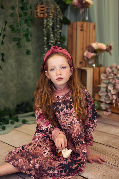 Knot Primrose Headband - Cranberry