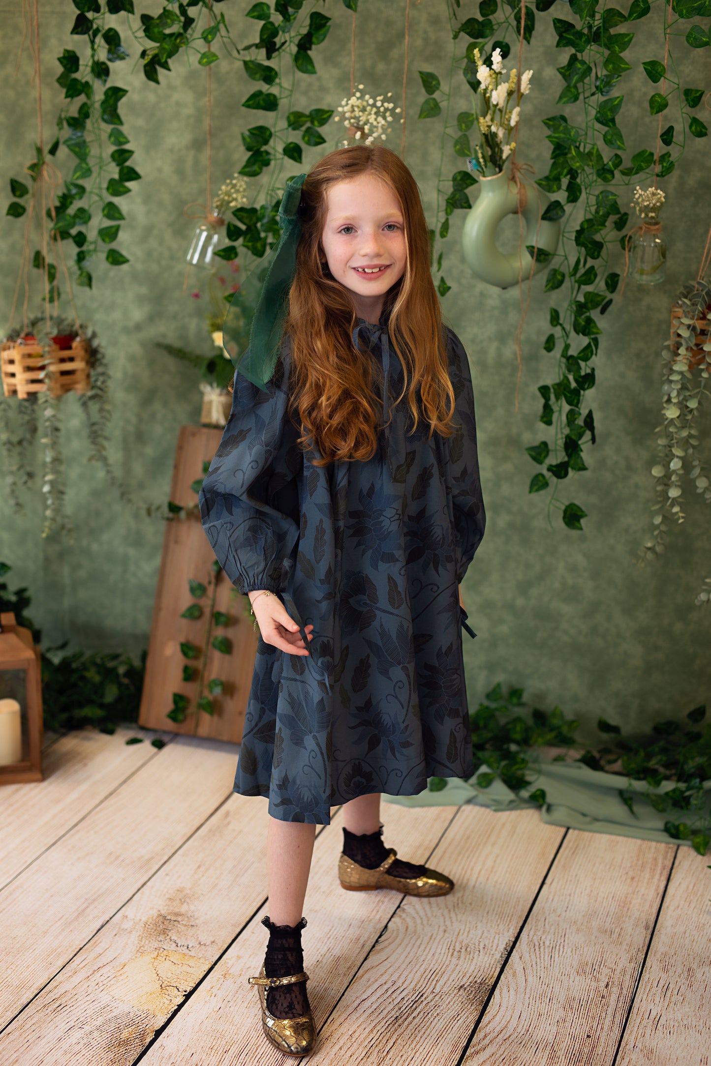 Primrose Princess Long Tail Bow Clip - Red (Handmade in the USA!)