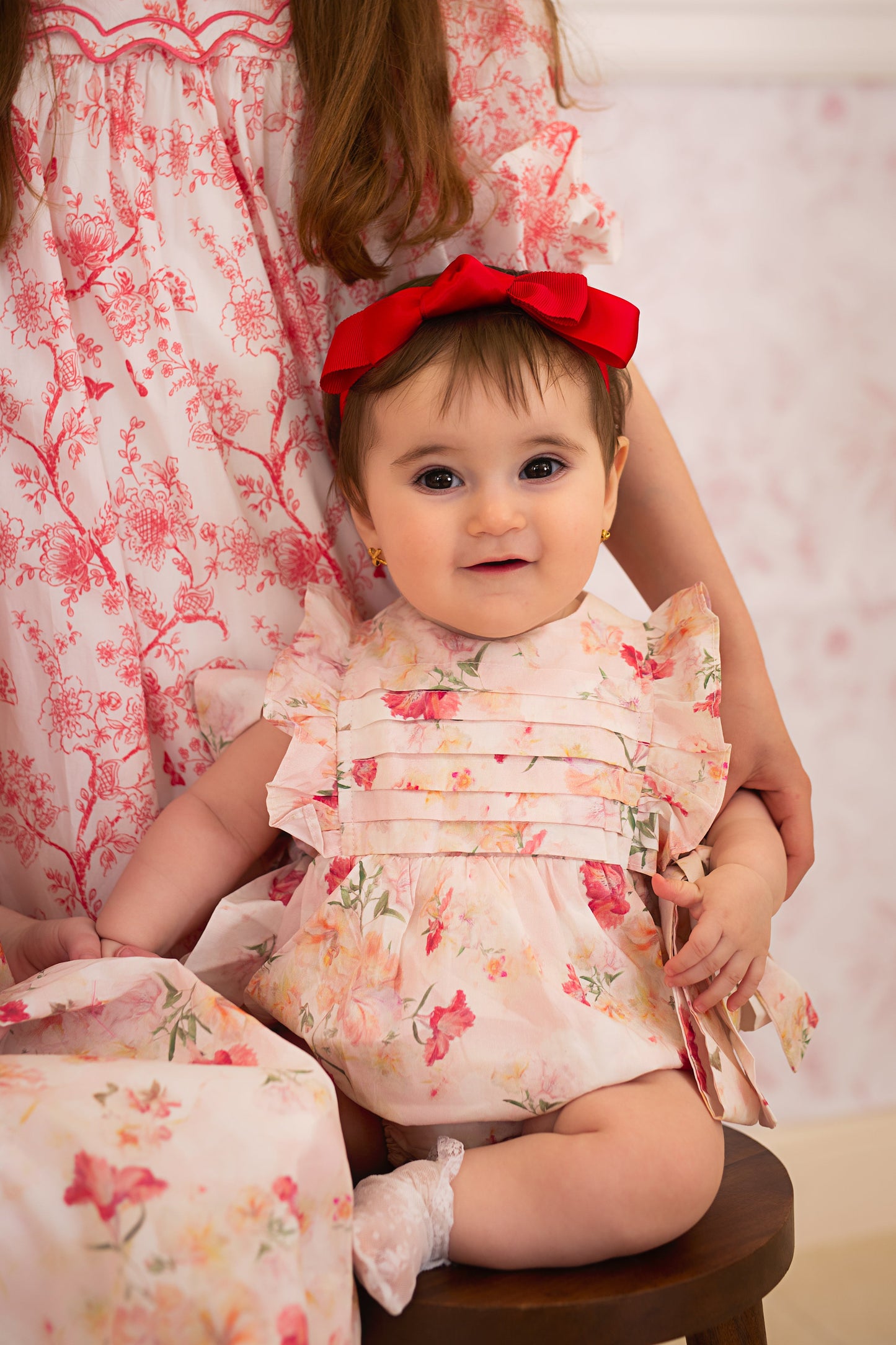 Knotted Heather Duo Wrap - Red