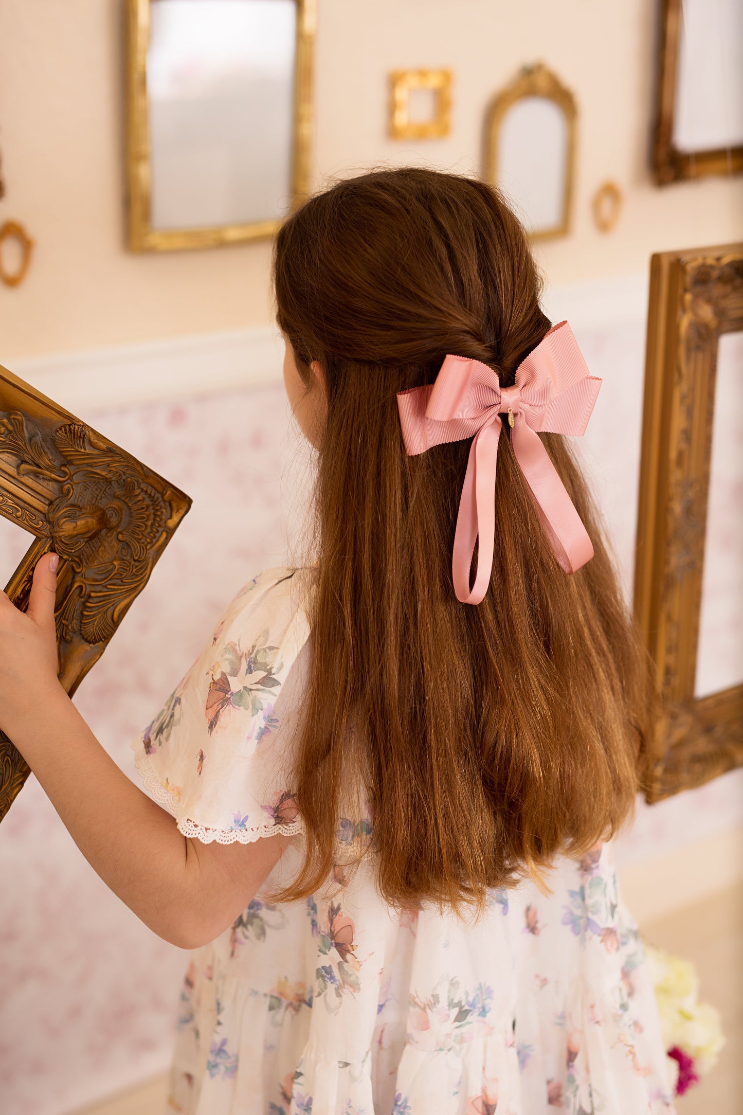 Noa Bow Clip - Vanilla