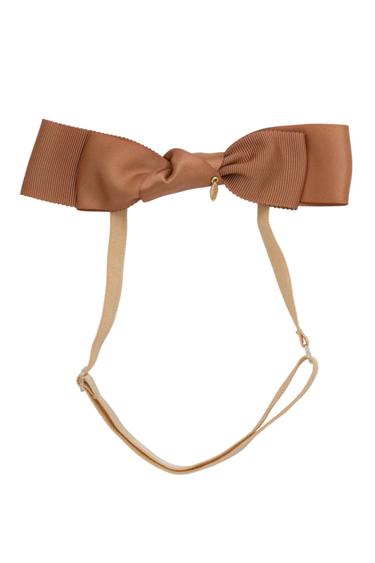 Knotted Heather Duo Wrap - Camel