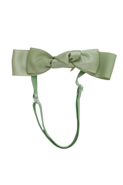 Knotted Heather Duo Wrap - Spring Moss