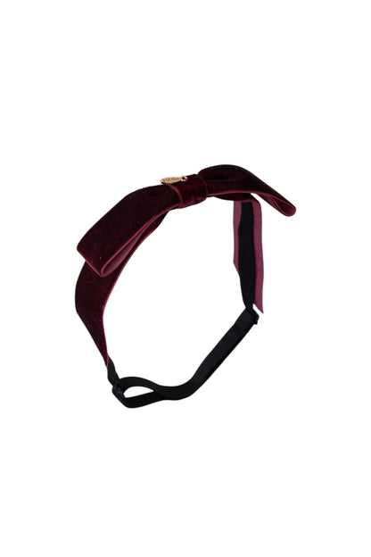 Matilda Velvet Wrap - Burgundy