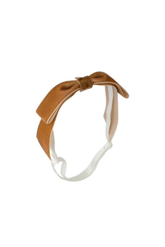 Matilda Velvet Wrap - Camel