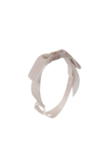 Matilda Velvet Wrap - Taupe