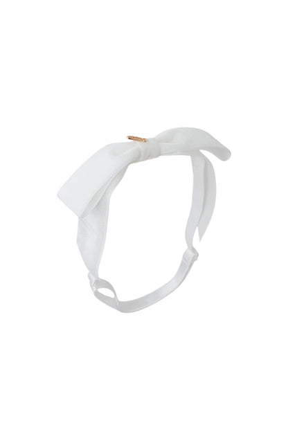 Matilda Velvet Wrap - White