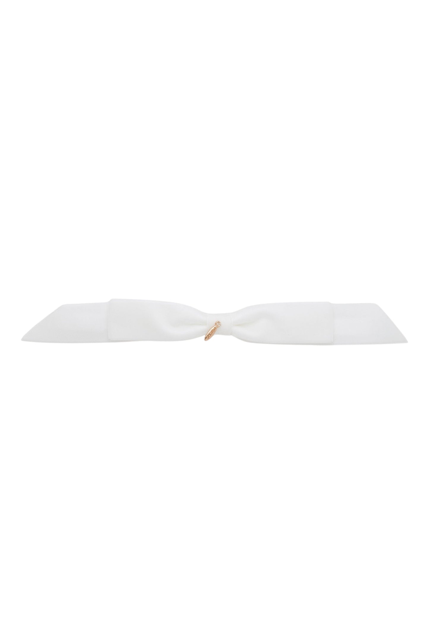 Matilda Velvet Wrap - White