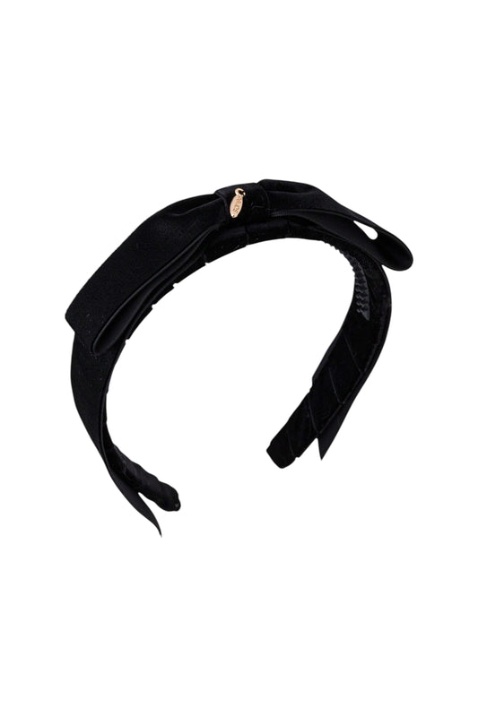 Matilda Velvet Headband - Black