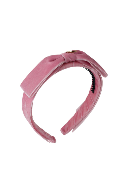 Matilda Velvet Headband - Rose