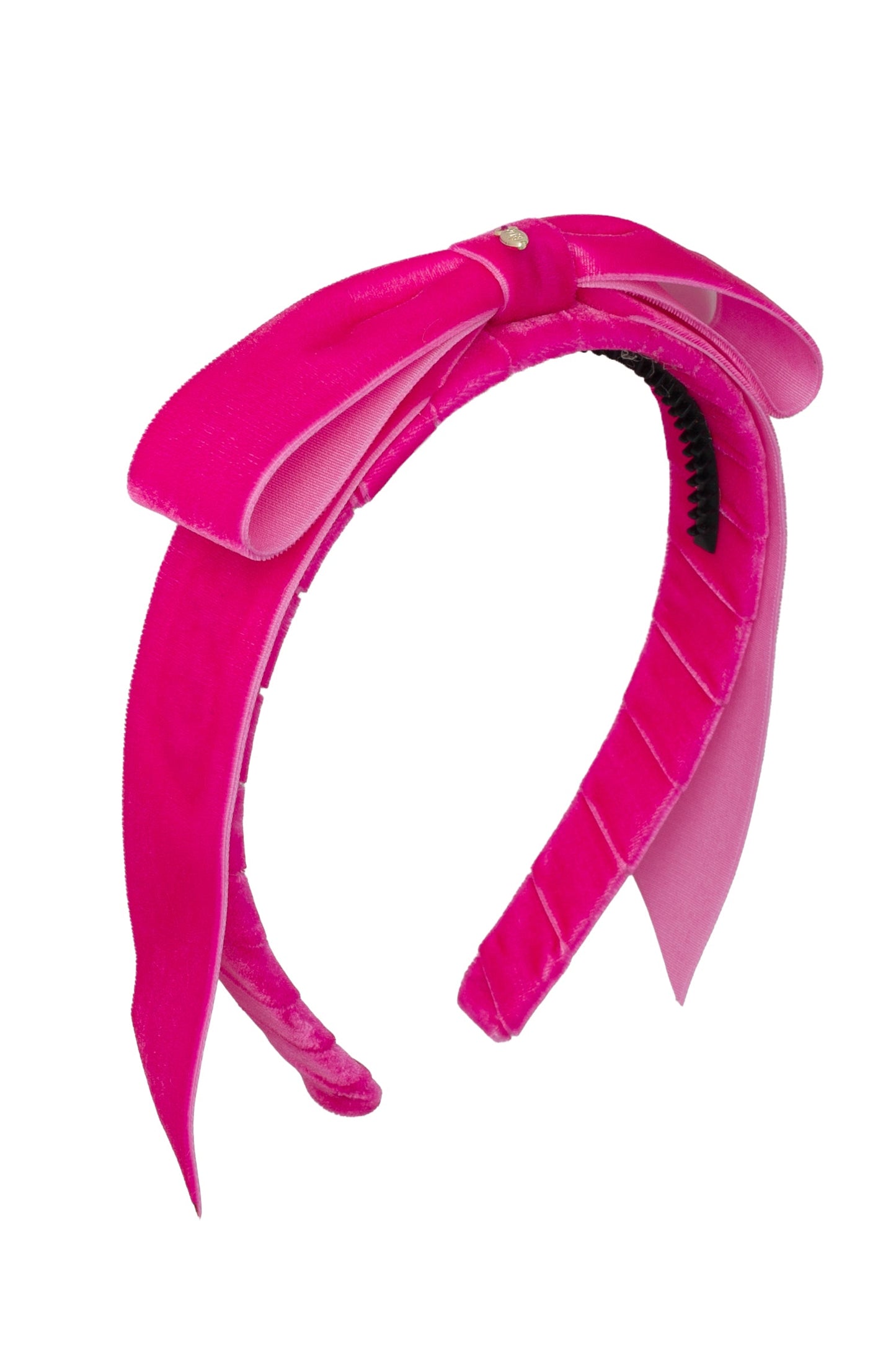 Matilda Velvet Headband - Hot Pink *NEW COLOR*