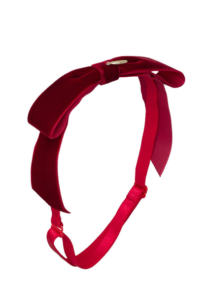Matilda Velvet Wrap - Dark Red *NEW COLOR*
