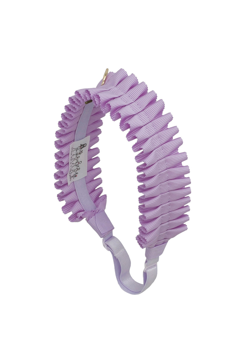 Pleated Palm Wrap - Light Orchid Lilac