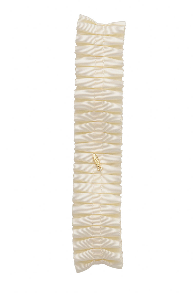 Pleated Palm Wrap - Ivory