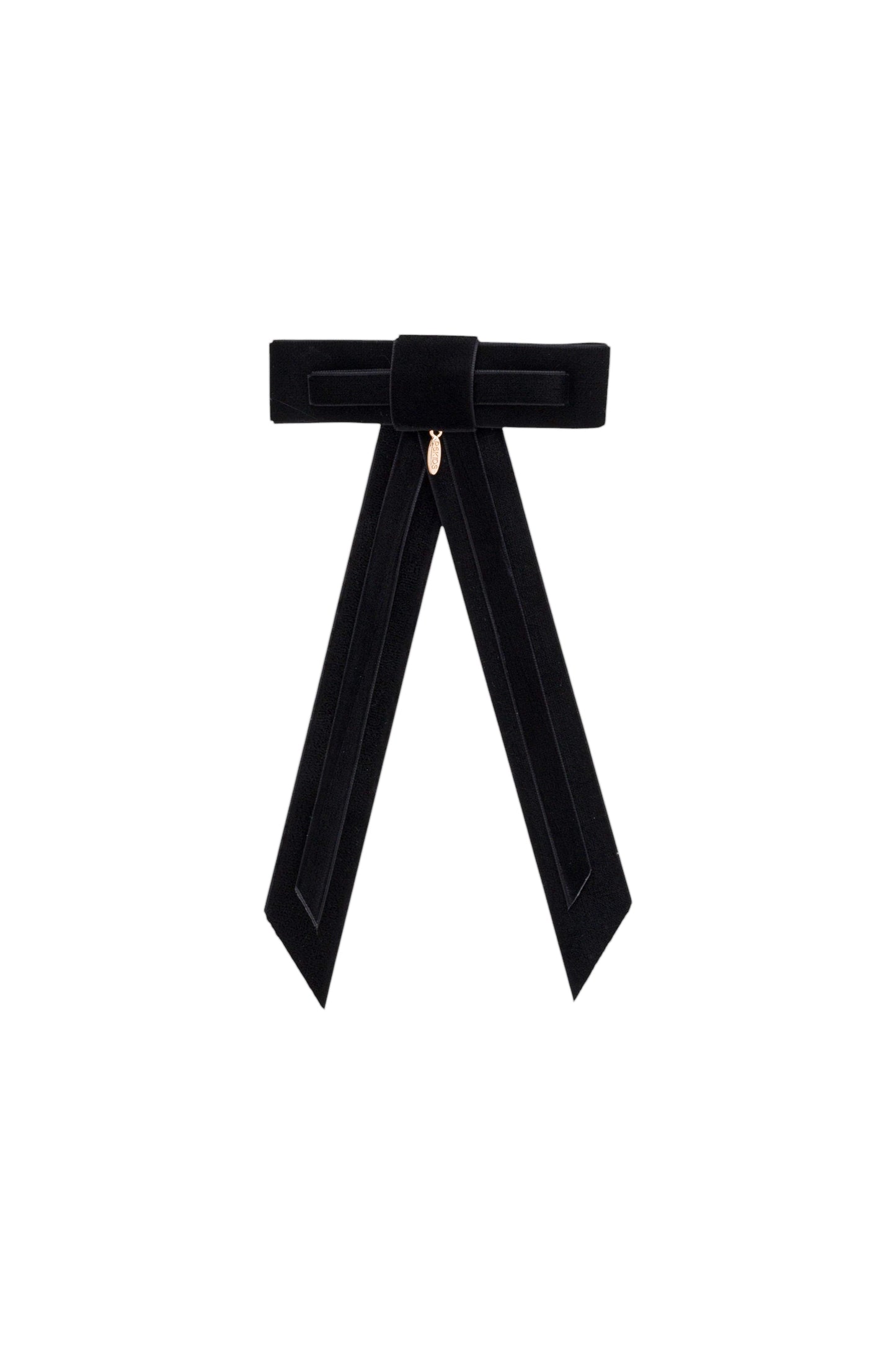 Rebecca Velvet Clip - Black