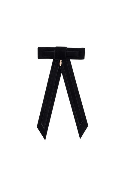 Rebecca Velvet Clip - Black