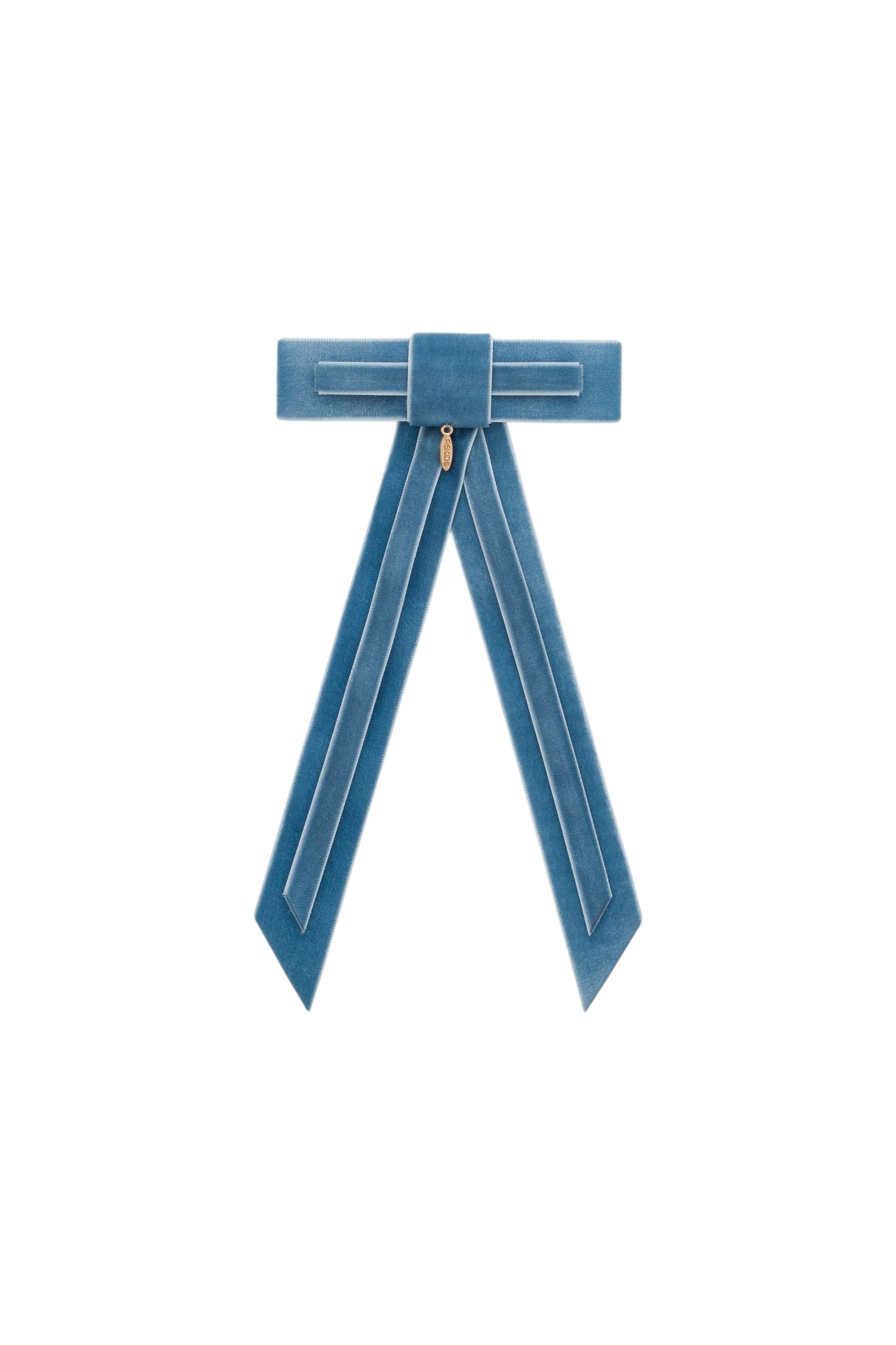 Rebecca Velvet Clip - Denim