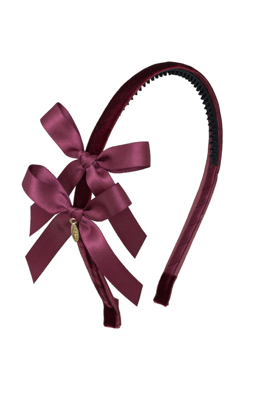 Releve Headband - Rosy Wine