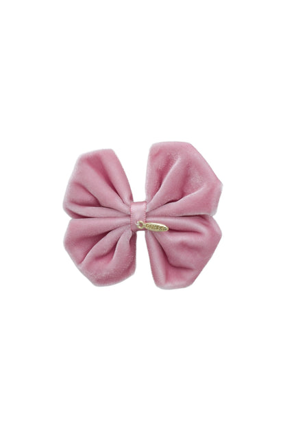 Tendu Butterfly Velvet Clip - Dusty Rose
