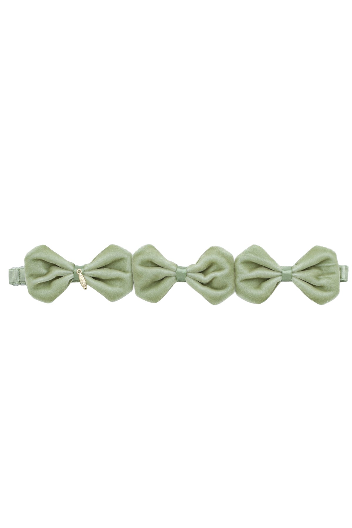 Tendu Velvet Wrap - Antique Green