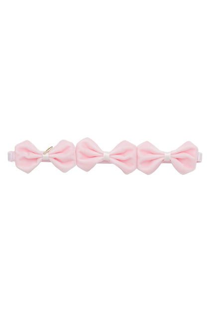 Tendu Velvet Wrap - Baby Pink