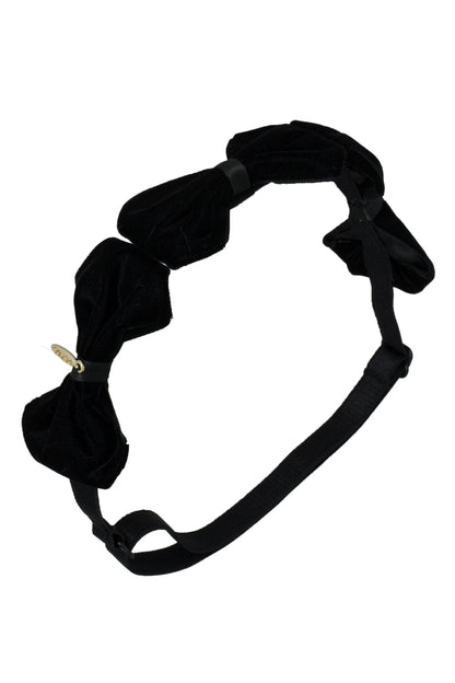 Tendu Velvet Wrap - Black