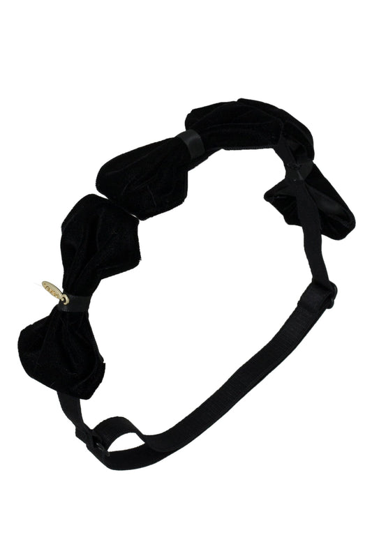 Tendu Velvet Wrap - Black