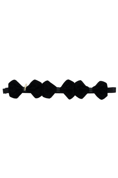 Tendu Velvet Wrap - Black