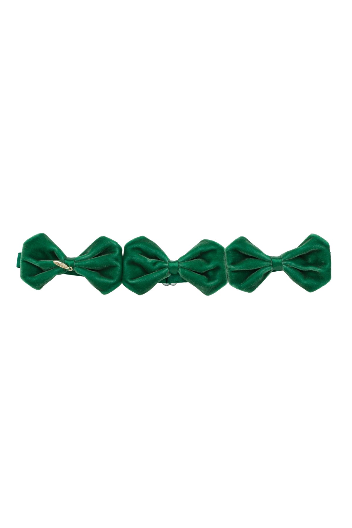 Tendu Velvet Wrap - Emerald Green