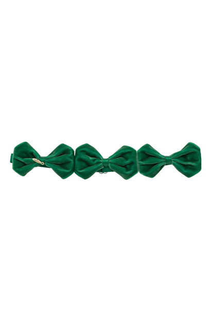 Tendu Velvet Wrap - Emerald Green