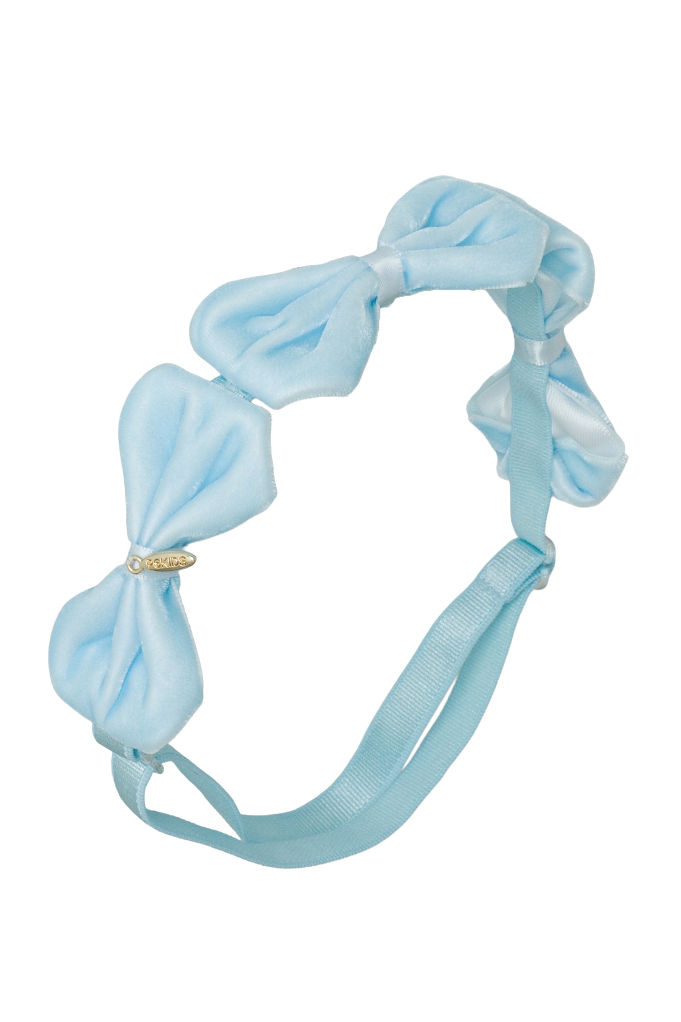 Tendu Velvet Wrap - Light Blue