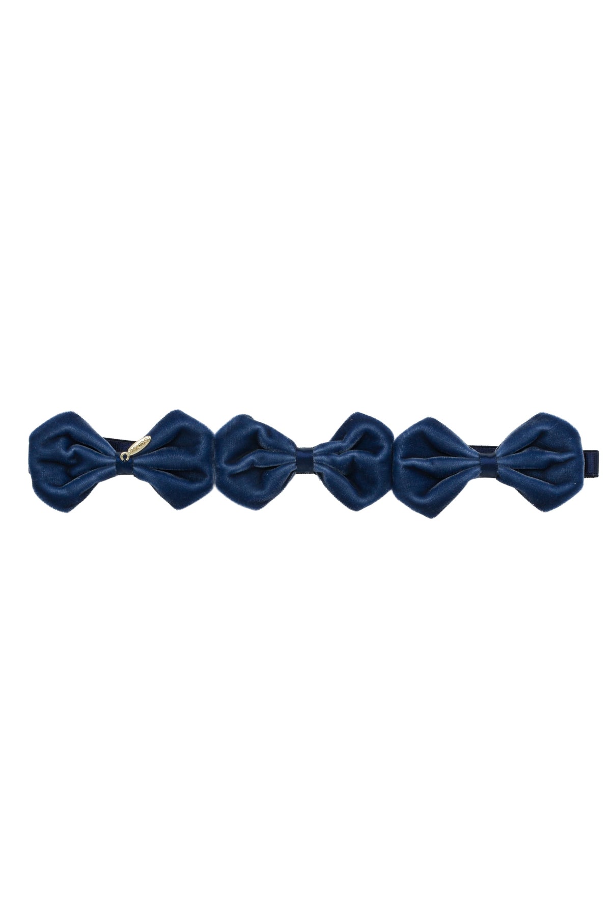 Tendu Velvet Wrap - Navy